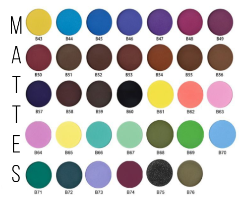 9 Shade DIY Palette + 10 Case Colors To Choose From  - MOQ 25 pcs