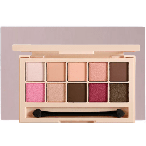 The Blushed Nudes 10 Shade Palette - MQO 25 pcs