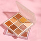 Pastel Nudes 9 Shade Palette #1 - MQO 12 pcs