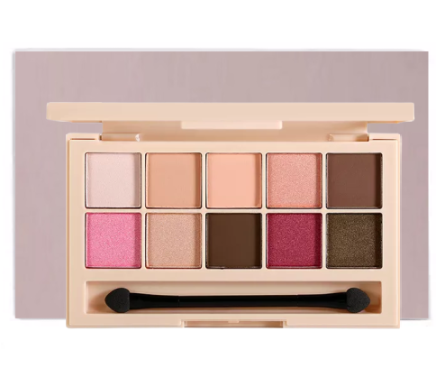 The Blushed Nudes 10 Shade Palette - MQO 12 pcs