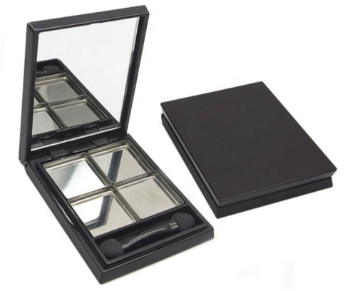 4 Pan DIY Empty Magnetic Eyeshadow + Blush + Highlighter Palette - MQO 50 pcs