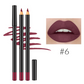 12 Shade High Pigment Matte Lip Pencils - MQO 12 pcs