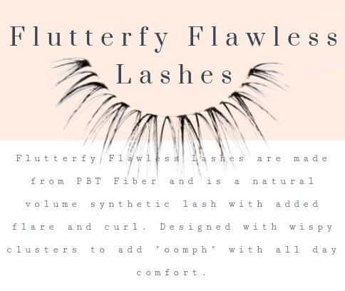 Flutterfy Flawless Lashes #1 - MOQ 12 pcs