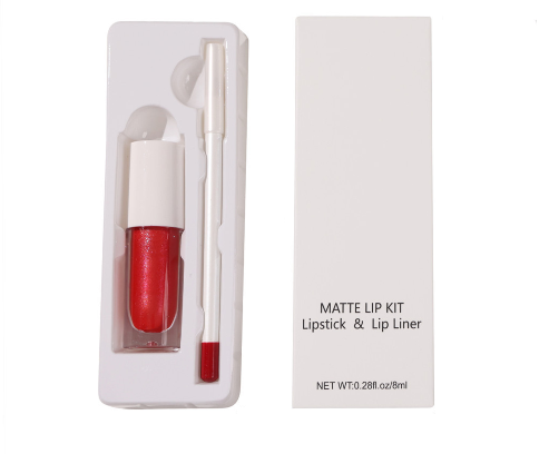 20 Shade Round Tube Liquid To Matte Lip Kit w/Matching Liner - MQO 25 pcs