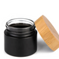 Black Bamboo Top Mask Jar - MQO 50 pcs