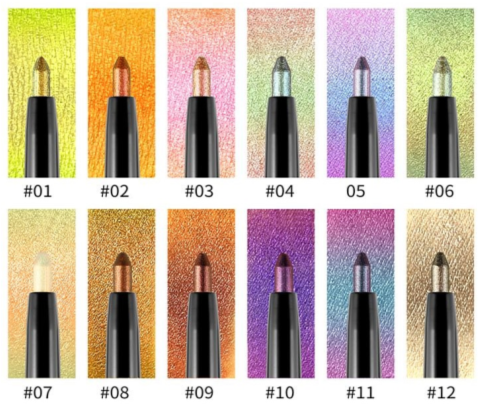 Rainbow Bright's Dual Multi Chroma Eye + Lipliner - MQO 12 pcs