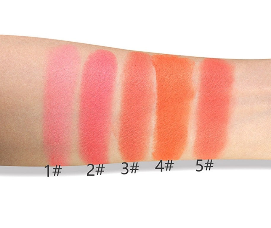 High Pigment Private Label Waterproof Blush - MQO 12 pcs