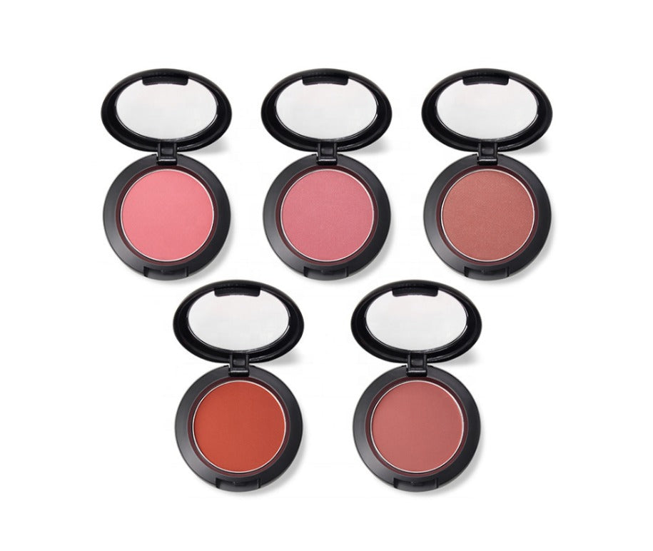 High Pigment Private Label Waterproof Blush - MQO 12 pcs