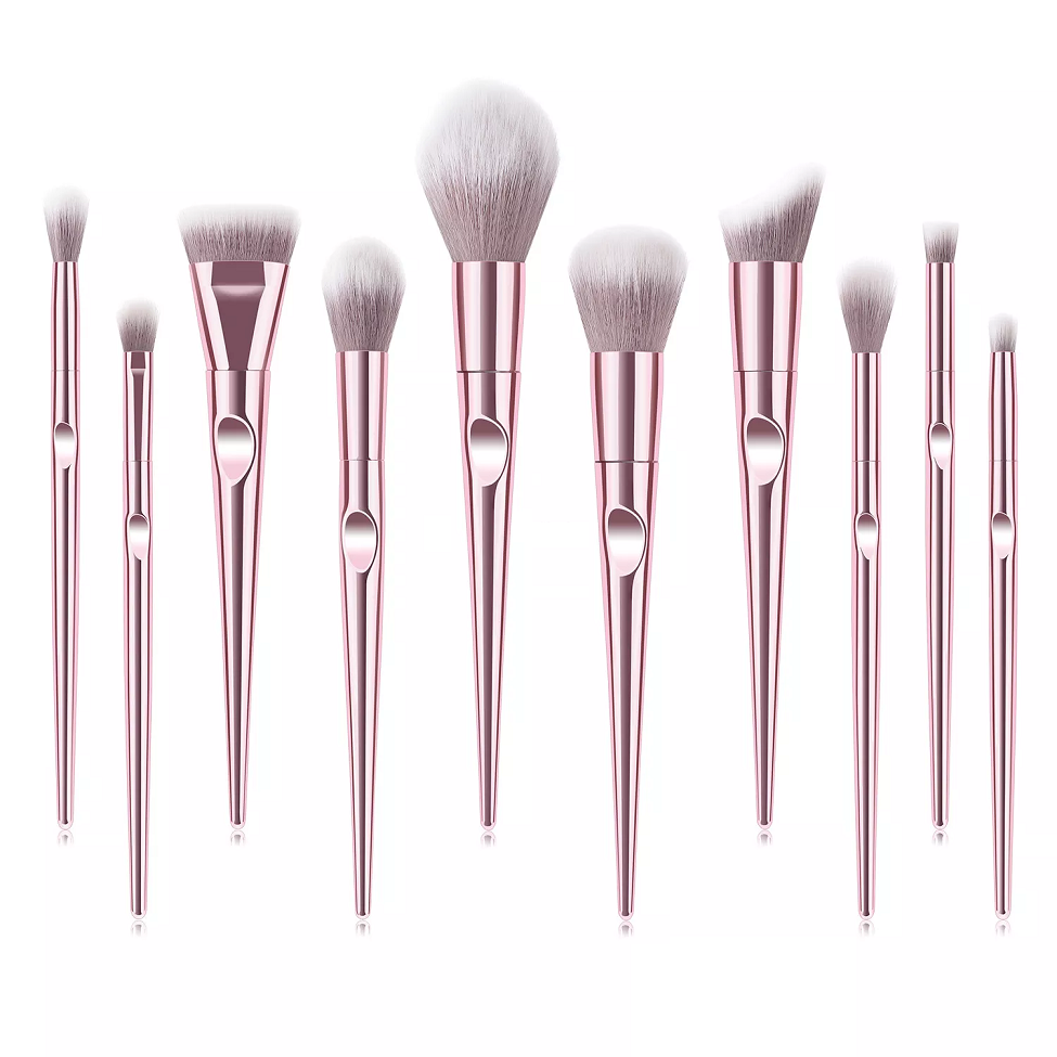 10 Piece Designer Pro Brush Set - MQO 12 pcs