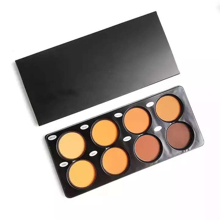 8 Shade Airbrushed Pressed Powder Contour Palette - MQO 25 pcs