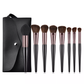 8 Piece Designer Pro Brush Set w/Stylish Bag - MQO 12 pcs