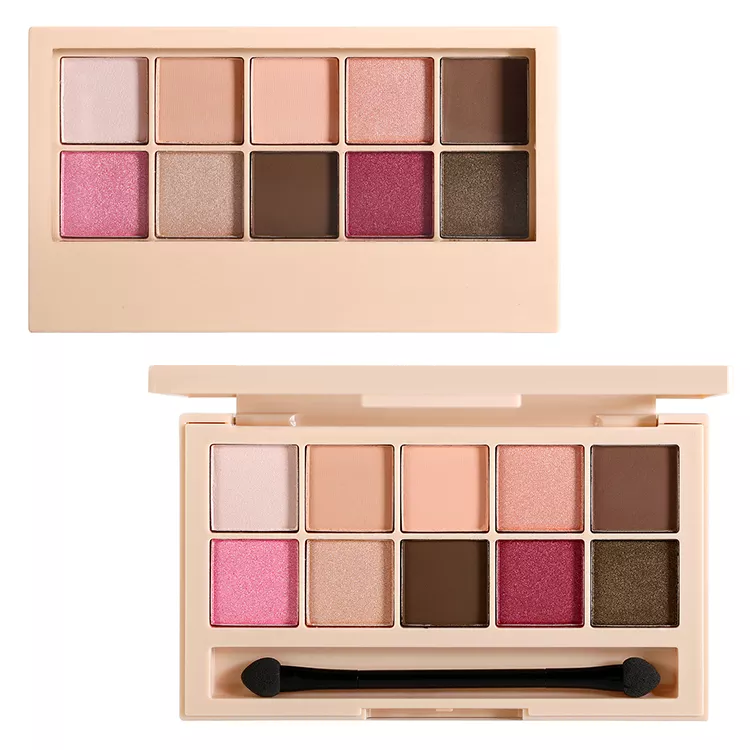 The Blushed Nudes 10 Shade Palette - MQO 12 pcs