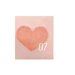 Heart-shaped Stamp Blusher - MQO 12 pcs