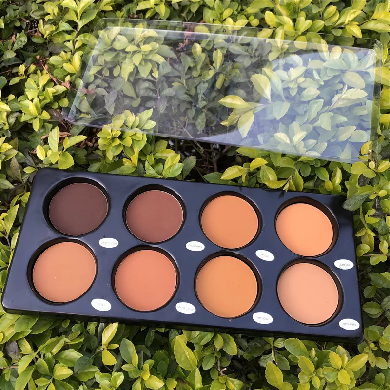 8 Shade Airbrushed Pressed Powder Contour Palette - MQO 25 pcs