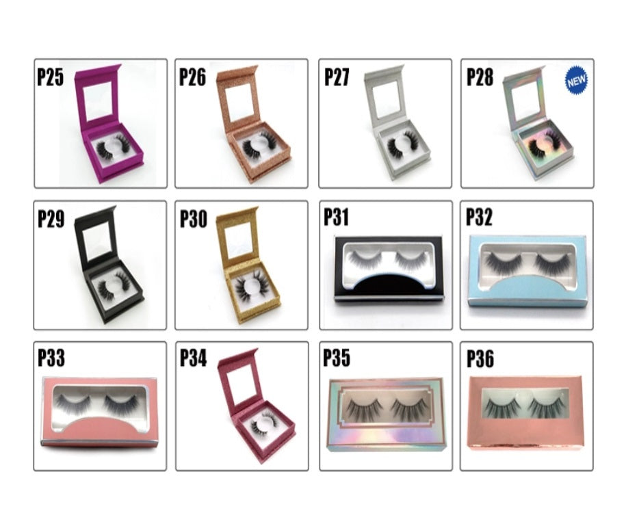 Faux Mink 5D Lashes #F6 - MQO 50 pcs