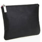 Zipper Pouch Cosmetic Makeup Bag - Black  MQO 12 pcs