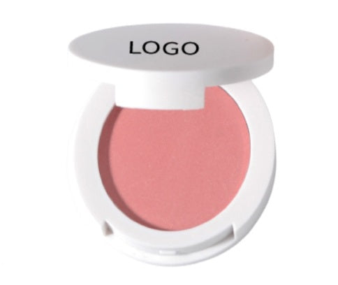 High Pigment Private Label Waterproof Blush White Case - MQO 15pcs (with logo)