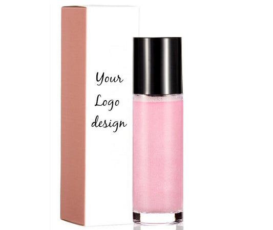 Pink - Face and Body Shimmer Highlighting Spray - MQO 50 pcs