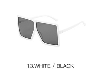 Big Frame Designer Sunglasses - MQO 12 pcs