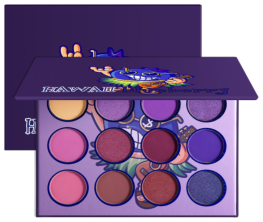 Wild Blueberry Scented 12 Shade Eyeshadow Palette - MQO 50 pcs