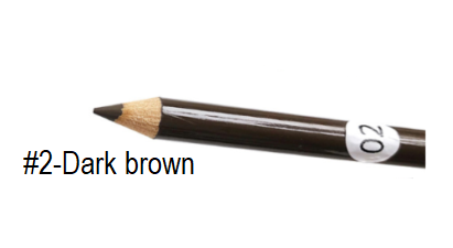 High Pigment + Waterproof Eyebrow Pencil With Sharpener - MQO 25 pcs