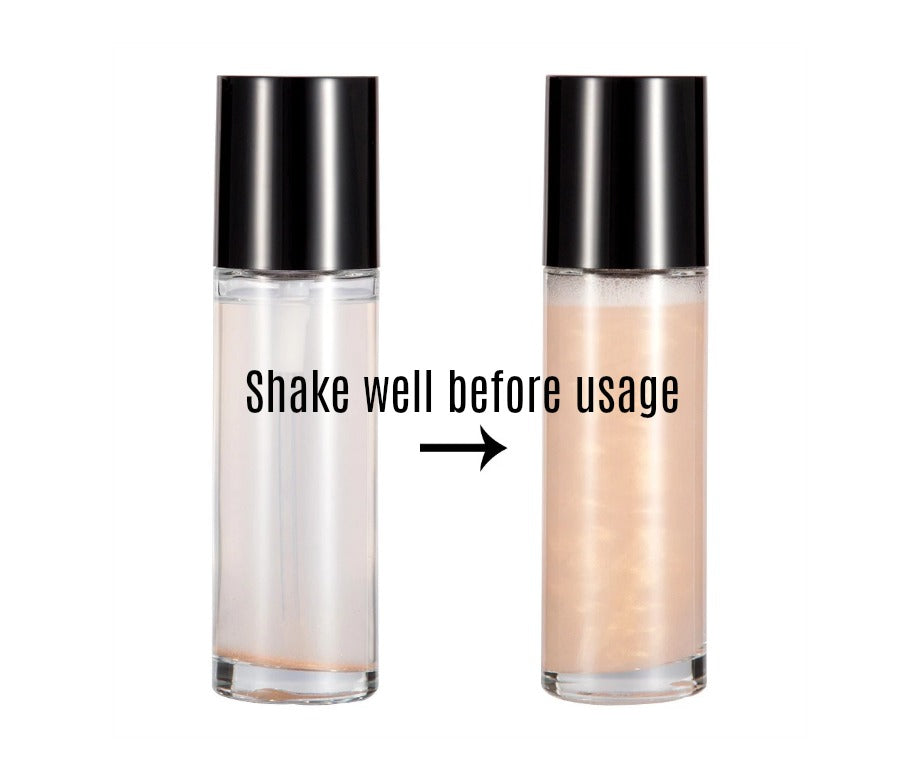 Pink - Face and Body Shimmer Highlighting Spray - MQO 12 pcs