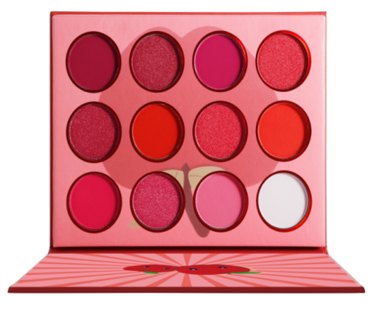 Juicy Apple Scented 12 Shade Eyeshadow Palette - MQO 50 pcs