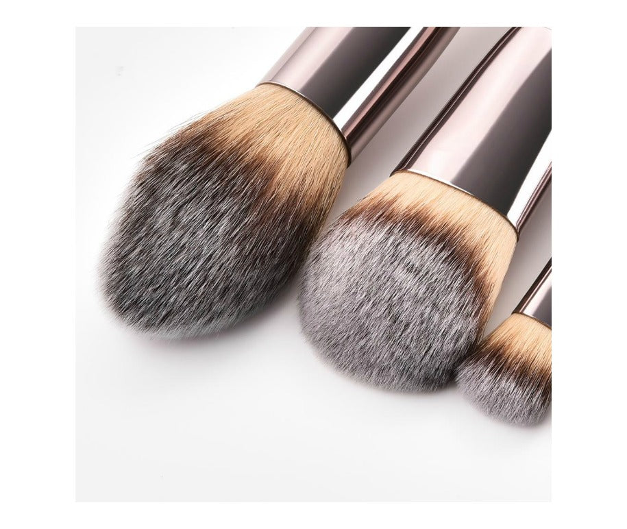 Private Label Pro 10pc Makeup Brush Set w/Case - MQO 12 pcs