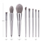 8 Piece Platinum Pro Sleek Brush Set - MQO 12 pcs
