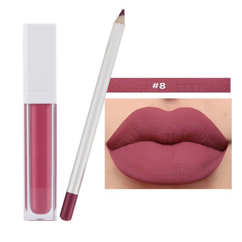 17 Shade Liquid To Matte Lipstick Kit w/Matching Liner - MQO 12 pcs