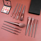 12 Piece Designer Pro Chocolate Brush Set - MQO 12 pcs