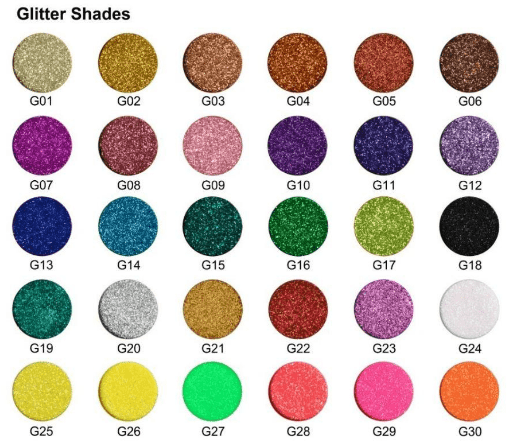 White Case 15 Shade DIY Palette - MQO 25 pcs