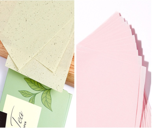 Rose Oil Blotting Sheets - MOQ 200 pcs