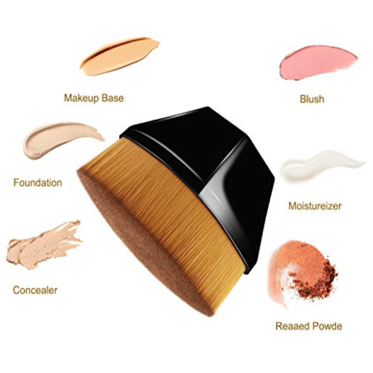 The Perfect Blend Multifunctional Magic Kabuki Brush Black- MQO 12pcs