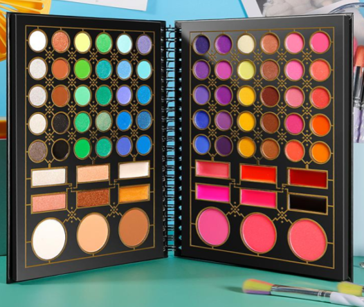 Custom 78 Shade 4 in 1 Mixed Notebook Palette - MQO 12 pcs